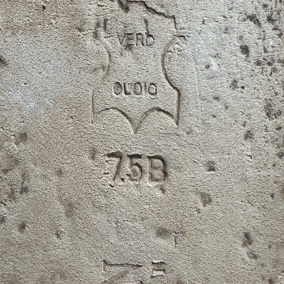 👠 Lauren Ralph Lauren Cork Heel Sandals | Black Patent | Size 7.5B - Picture 8 of 9